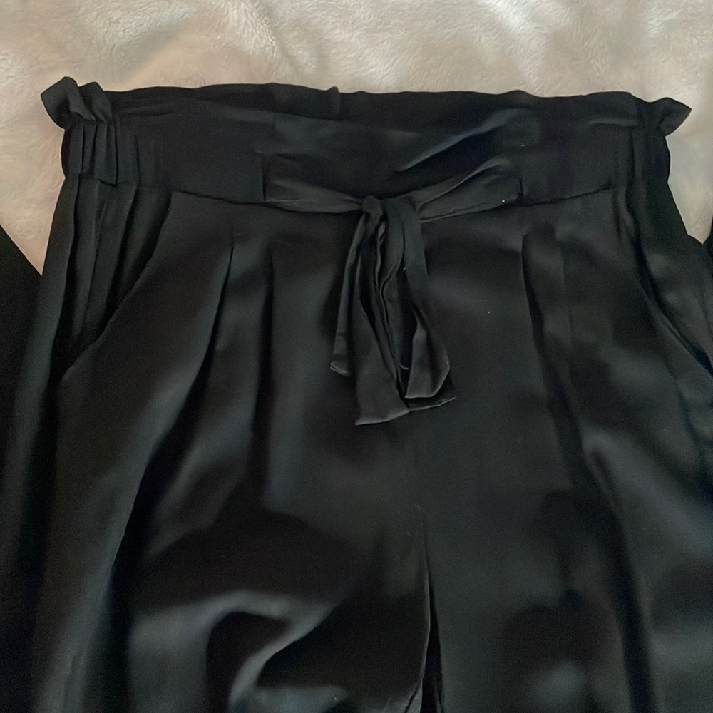 Paper Bag Waist Band Pants